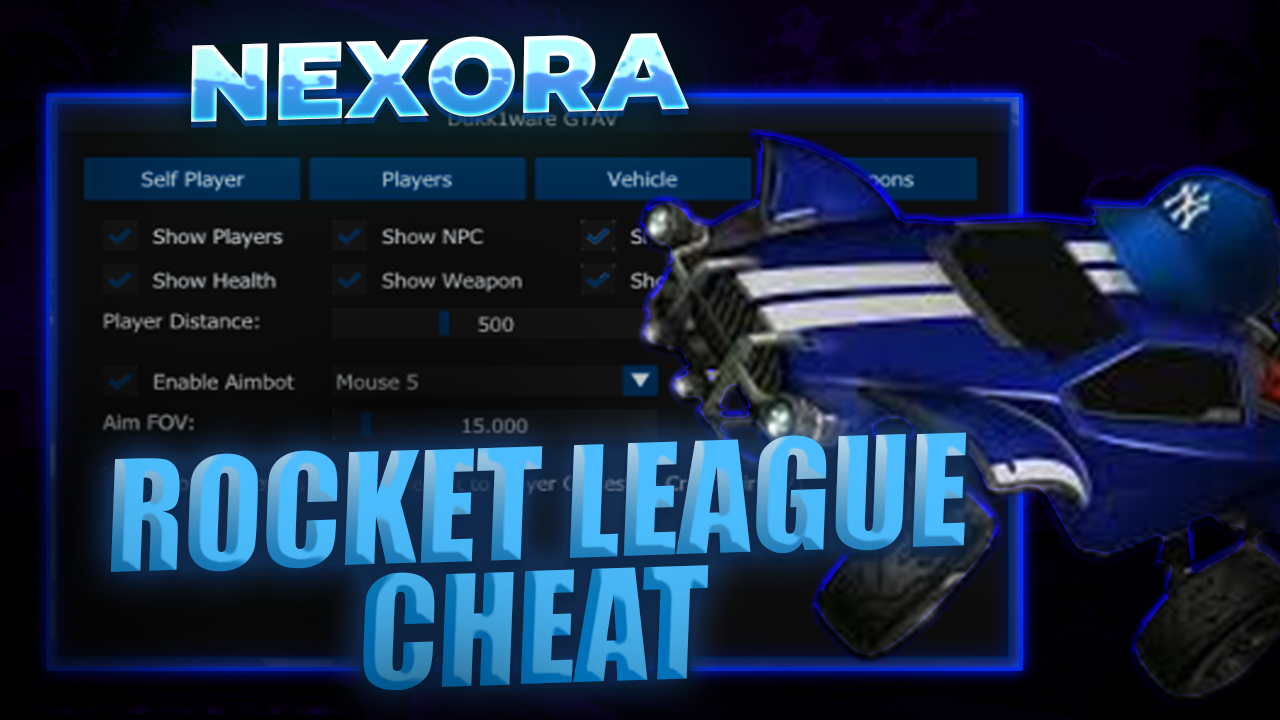 Rocket League Cheat Menu